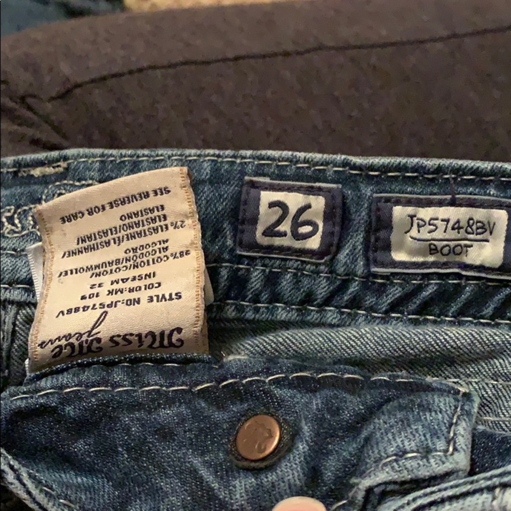 Miss Me jeans size 26 inseam 31 - Picture 6 of 6